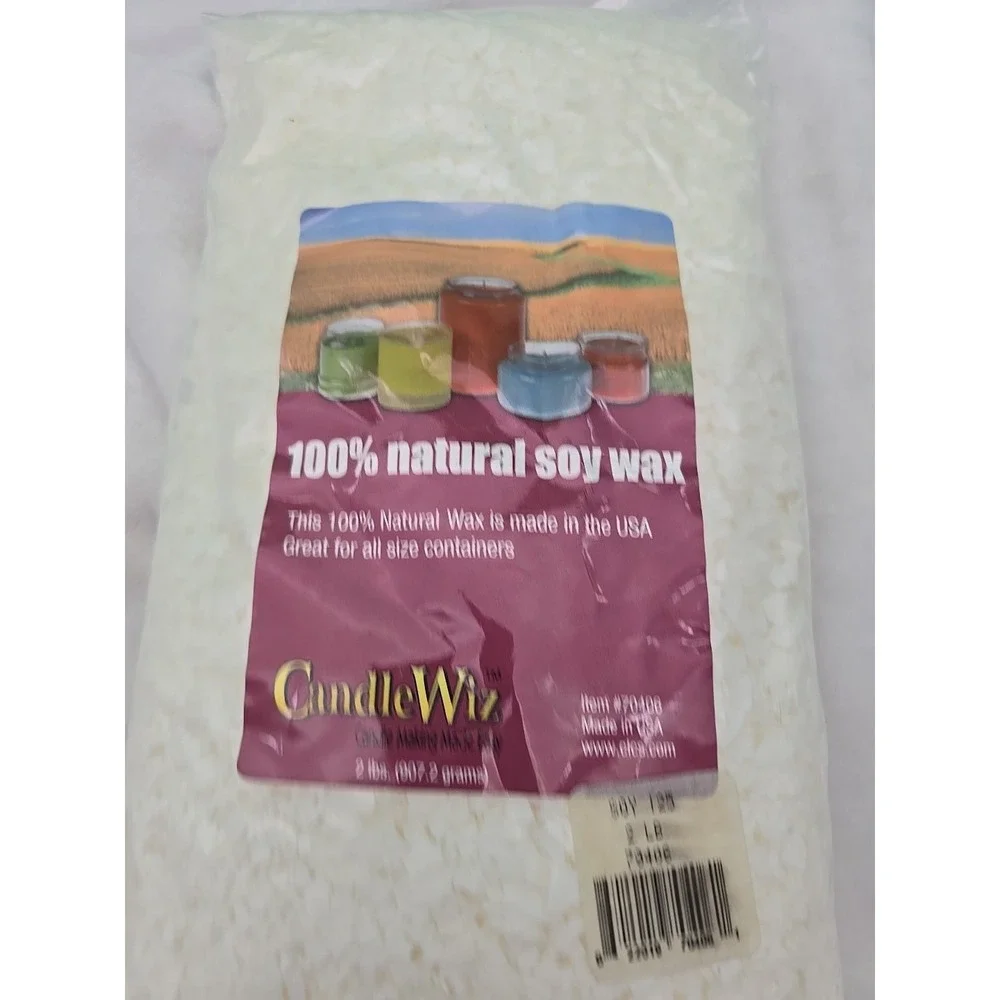 2 lbs 100% Natural‎ Soy Wax Made In The Usa